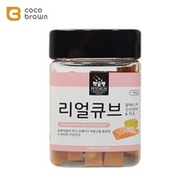 3개월 강아지 칭찬큐브치즈 간식 2개 노즈놀이 배변훈련 소프트 놀이 보상