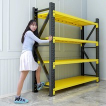 산업용 적재대 고중량 공장 선반 적치대 파렛트랙, 4단 100x40x200cm