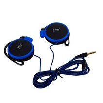 헤드폰앰프 미니 프리 휴대용 앰프 3.5mm 유선 헤드폰 hifi 중저음 헤드셋 귀에, 파란색