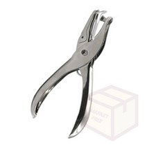 마켓프리 펀칭기 손잡이 1공 종이펀칭기 수동펀칭기 문서천공기 서류펀치 일공펀치 종이펀치 제본천공기 홀펀치 펀치기, 3mm