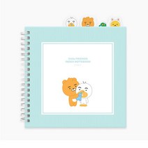 VJSLVKSL 인덱스 PP 라이언 스프링 노트 카카오프렌즈 튜브 재고1036EA, 퍼니파니쿠팡 본상품선택