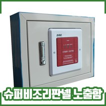 슈퍼비조리판넬 노출함 (중계기 2개 내장용). SVP노출함