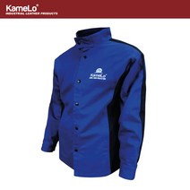 카멜로 용접복 방염면 용접자켓 작업복 보호구 상의 W151, XL