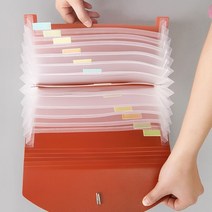 회사 경리 매입 전표 일일매출 관리 개인사업자 장부 아코디언 파일북, 블랙