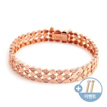 [비앤비골드]14k 유니크 볼륨 팔찌 NPB18600