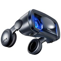 vr기기 헤드 기어 vr 스마트글라스 게임기 안경 VR 가상 현실 3D 헬멧 스마트폰 휴대폰용 2023 년 신제품, [01] Large (blue light)