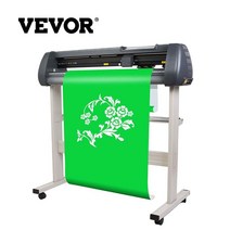 vevor 34 인치 비닐 커터 플로터 기계 corte 플로터 비닐 절단 기계 autocad 필름 인쇄 diy 광고 공예, 없음