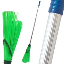 알루미늄 도로비 대 도구 야외빗자루 싸리비 도로비 녹색빗자루 개량비 청소 가든비 마당비, 쿠팡21 1, 쿠팡21 본상품선택
