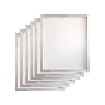 알루미늄 실크 스크린 프린팅 20 x 24인치 프레임 160 화이트 메시 6개, 6 PCS