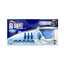 홈매트리퀴드1.3M 블루코드 액체전자모기향 29ml 45일, 훈증기+리필액3개