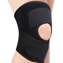 코믈리 무릎보호대 좌우세트, 블랙, 블랙