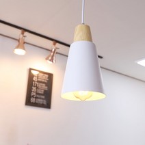 일신전기조명 카페조명 식탁등 팬던트 보니 1등 우드 1M 비츠온