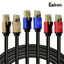 [KT알파쇼핑]칼론 CAT.8 S-FTP 랜케이블 3M 초고속 인터넷 랜선 랜포트 기가비트 40Gbps 네트워크, 칼론CAT.8랜선3M/레드/칼론CAT.8랜선3M/레드
