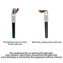 펠렛난로 세라믹 가열 튜브 점화 플러그 펠렛 스토브용 220V 10.5*6*100mm 350W 블랙, 07 D Block 100mm