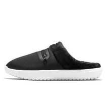 (국내매장판) 나이키 버로우 여성 패딩 겨울 슬리퍼 블랙