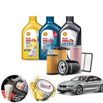 BMW (15-20) 420i F32 그란쿠페 (N20) 가솔린 쉘 힐릭스 HX5 5W30 HX7 5W30 울트라 AM-L 5W30 BEX 합성엔진오일 6통+흡기+오일필터 ONL-017 cs06006, 쉘힐릭스울트라5W30(고급용)필터포함