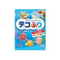 하고로모 식품 데코후리 볶음밥맛 수족관/동물원 15g (3gx5봉) 밥에 색입히기, 1개