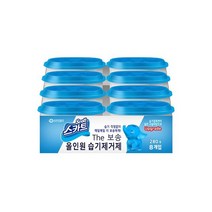 유한킴벌리 스카트 THE 보송 파워 습기제거제 280g 8개