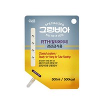 정식품 그린비아 RTH 경관급식 균형여양식, 500ml, 20팩