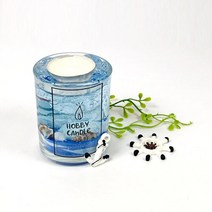 여름 바다 젤 양초 캔들 만들기 DIY 키트, 1개