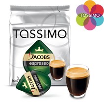 타시모 야콥스 에스프레소 Jacobs Espresso 커피 캡슐, 카페 하그 크레마