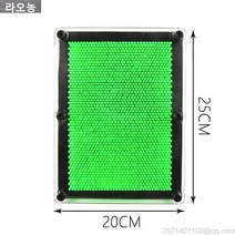 라오농 신기하고 재미있는 핀아트 핀스크린 3D 바늘 블럭, 초대형 녹색 손 모델