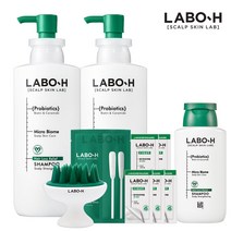 라보에이치 탈모증상완화 샴푸 두피강화 400ml 2개+샴푸125ml+ 추가증정