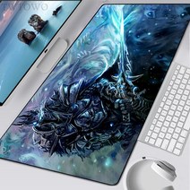 월드 오브 워크 래프트 리치 킹 마우스 패드 XXL 컴퓨터 데스크 매트 키보드 노트 북 천연 고무 미끄럼 방지 소프트 데스크탑, [05] 5