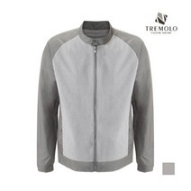 인디안 TREMOLO 베이지 앞판 배색 점퍼__TRNCLUY1468