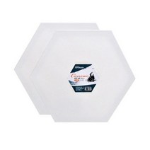 아트메이트 모양캔버스 육각형 20cm, 20개