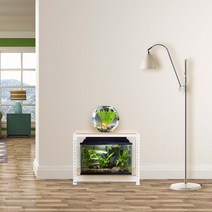 철제축양장 메다카 어항선반 2단 400 x 400 x 330, 화이트