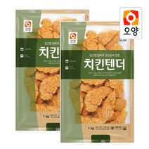 햇살누리 치킨텐더 2kg(1kgx2개), 2kg, 1세트