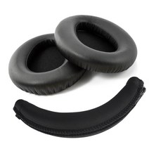 소니 MDR-10R 10RBT 10RNC 이어 패드 쿠션 커버 헤드폰 헤드셋 교체 스펀지 캡 귀마개 수리 솜, 전용 이어패드(1쌍:2개)