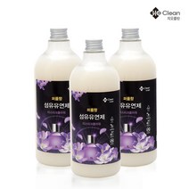 지오클린 퍼퓸향 섬유유연제 1L x 3개 블랙베리베이 미스티크 넘버6, 퍼퓸향 섬유유연제 미스티크플라워 1L 3개
