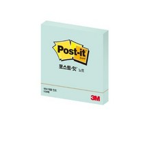 3M 포스트잇 정사각 중간형 654, 애플민트, 4개