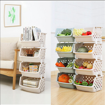 신생아수납장 베란다야채바구니 세제정리 거실장난감 조립식 아이옷 바구니 사무실 비품함, 연핑크