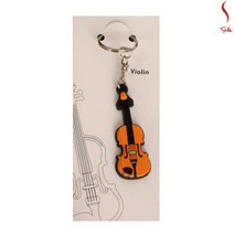 KeyChain Violin 바이올린 악기 열쇠고리 Key-Ring RHF_C_0CEA8F 열쇠고리, 단일상품선택할께요