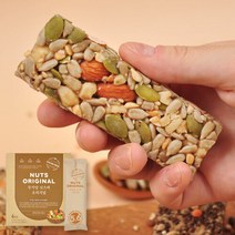 무가당 넛츠바 선물세트 오리지널 30봉(1박스), 단품