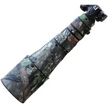 nikon af-s 600mm f4 e fl ed vr 렌즈 케이스 건 커버용 comeoxo 렌즈 케이스 방수 렌즈 커버(색상: 소나무 위장), f4 e fled vr, 소나무 위장