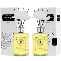 에세르 디퓨저 500ml 1+1 대용량 실내 아로마 방향제, 500ml(망고n자스민)-2개