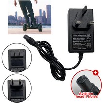 Car Electric Scooter Power Adapter Charger USEUUK Plug Mini Hoverboard Charger 240V 42V For XiaomiHo, [3] EU