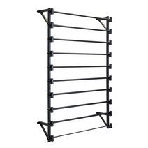 원단 벽지 벽면 걸이 행거 시트 샘플원단 정리 작업대, 공식 규격, 가로대 70x160x20 검정색 13층
