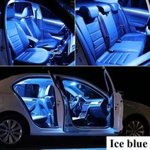 자동차 인테리어 LED 조명 Canbus 현대 i10 i20 i30 i40 ix20 ix35 투손 산타페 Santafe 차량 실내 돔지도 램프 키트 AliExpress, 없음, 8000K Ice Blue+13-17 Santafe 8