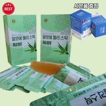 국산 먹는 알로에 생알로에 젤리 스틱 다당체 콜라겐젤리 젤리스틱 15포 30포 알로에겔 식용 알로에다당체 제리 짜먹는 맛있는 식품 음식 잴리, 20g x 30포