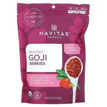 나비타스 Navitas 오가닉 구기자 열매 454g(16oz), 16 온스