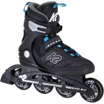 K2 인라인 스케이트 EXO 6.0 블랙블루 남성용 I200204601, 23cm