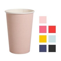 셀럽하우스 종이컵 13 컬러 1000개_옐로우, 기본상품