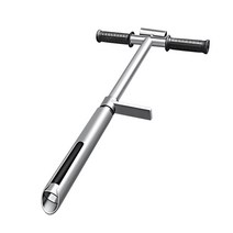 토양 샘플러 드릴 스텐 링 나이프 땅 뿌리 토질 성분, 스파이럴보링드릴(전체길이1미터비트직경65mm)