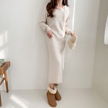 [겟잇미] 쿠비자 나그랑 데일리 골지 니트 롱원피스 (7844989)
