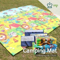 SN월드 캠핑매트 중형(180x150)~특대형(300x230), 02.캠핑매트(애니멀)(대)